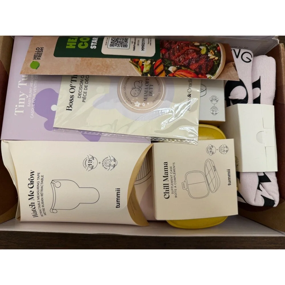 Tum To Mom Pregnancy Gift Set Kicks & Cradle Tummii Maternity Essentials Box